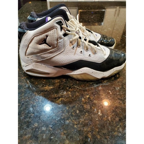 Nike Air Jordan B\'Loyal Men\'s White Court White Upper Leather Shoes Size US 12 main image 4
